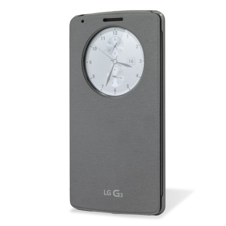 LG G3 Quick Circle Hülle in Metallic Black