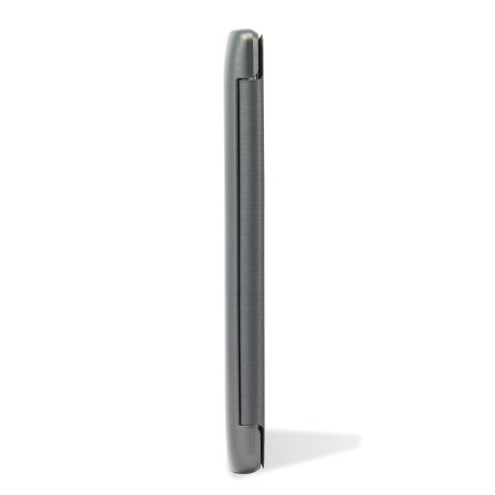 LG G3 QuickCircle Snap On Case - Metallic Black