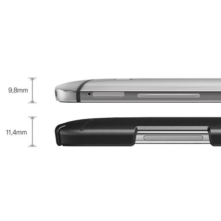 Rearth Ringke HTC One M8 Slim Case - SF Black