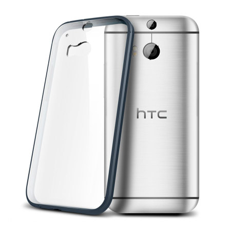 Spigen Ultra Hybrid HTC One M8 Case - Metal Slate