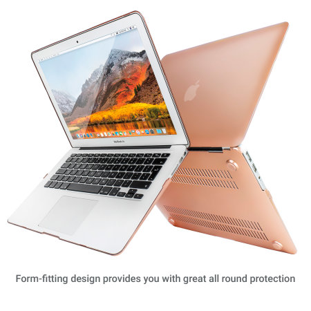 Coque MacBook Air 13 (2009 To 2017) ToughGuard – Or Champagne