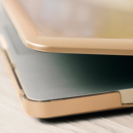 Olixar ToughGuard MacBook Pro 13 inch Hard Case - Champagne Gold