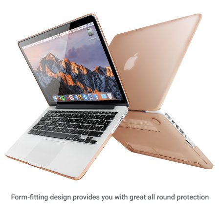 ToughGuard MacBook Pro Retina 13 Hülle in Champagen Gold