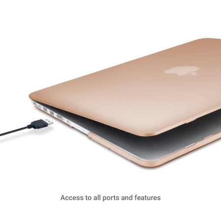 Funda MacBook Pro Retina 13" ToughGuard Rígida - Oro