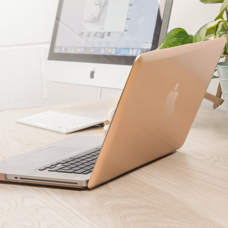 Olixar ToughGuard MacBook Pro 15 Hard Case - Champagne Gold