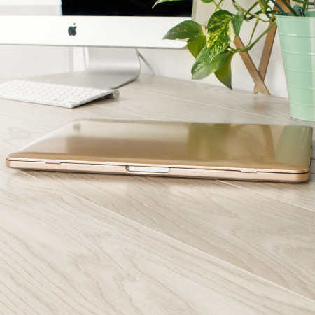 Coque MacBook Pro 15’’ avec Retina ToughGuard – Or Champagne