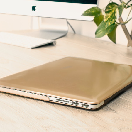 ToughGuard MacBook Pro Retina 15 Hülle in Champagen Gold