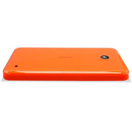 Original Nokia Lumia 630 635 back cover Tapa batería batería Tapa back Orange 