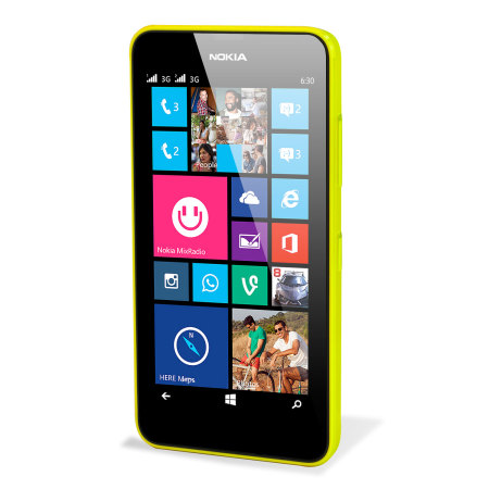 Nokia Shell Lumia 635 630 Hülle in Gelb