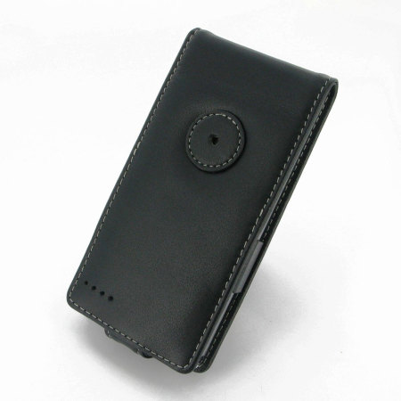 PDair EE Kestrel Leather Flip Case - Black