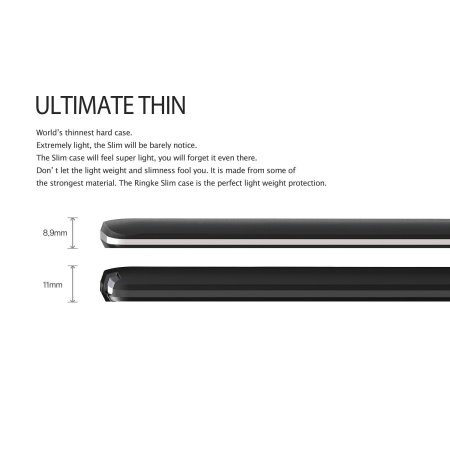 Coque LG G3 Rearth Ringke Slim – Blanche
