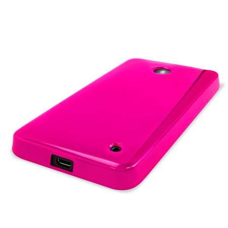 Flexishield Nokia Lumia 630 / 635 Gel Case - Hot Pink