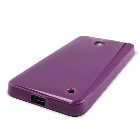 Flexishield Nokia Lumia 630 / 635 Gel Case - Purple