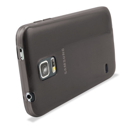 FlexiShield Case Samsung Galaxy S5 Mini Hülle in Smoke Black
