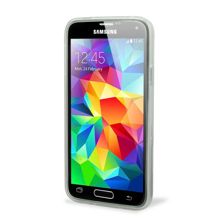 Flexishield Samsung Galaxy S5 Mini Deksel - Frosthvit