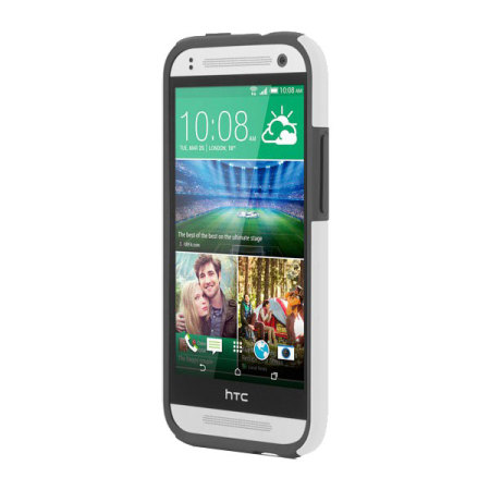Incipio DualPro HTC One Mini 2 Hard Shell Case - White / Grey