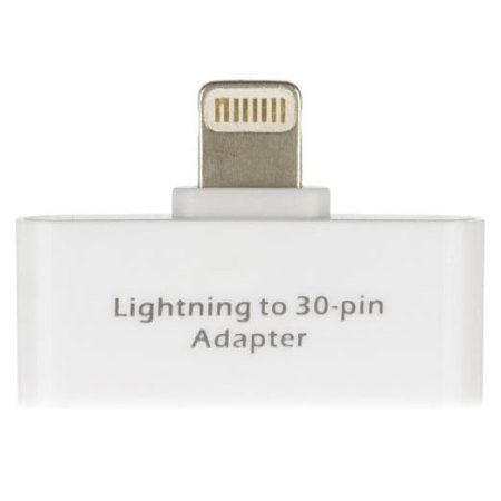 Kit: Lightning to 30-pin Adapter for Apple Devices - White