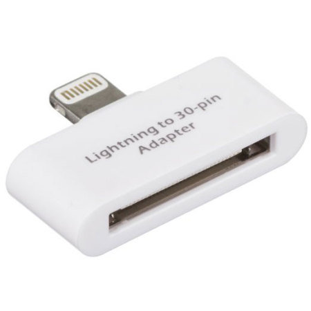 Kit: Lightning to 30-pin Adapter for Apple Devices - White