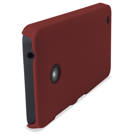 ToughGuard Nokia Lumia 630 / 635 Rubberised Case - Solid Red