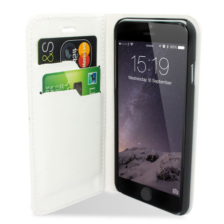 Encase iPhone 6 Wallet suojakotelo - Valkoinen