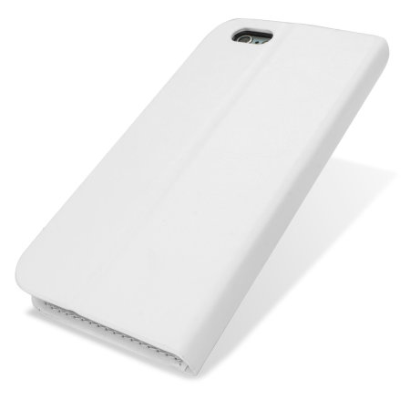Funda iPhone 6s / 6 Encase Estilo Cuero Tipo Cartera - Blanca