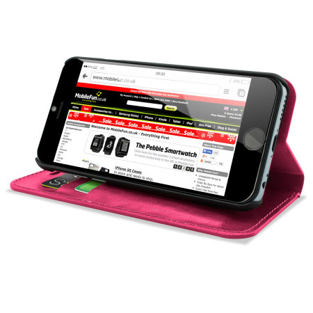 Funda cartera Encase para iPhone 6 - Rosa