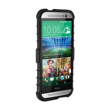 ArmourDillo HTC One Mini 2 Hybrid Protective Case - Zwart