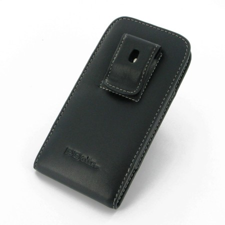 PDair HTC One M8 Vertical Leather Pouch Case with Belt Clip