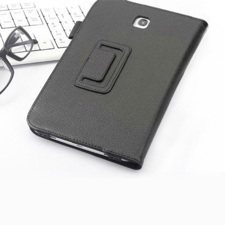 Adarga Leather-Style Samsung Galaxy Tab 3 8" Case - Black