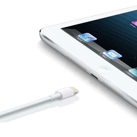 Câble iPad Air / Mini / iPad 4 Kit: USB Lightning 3 Mètres - Blanc
