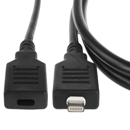iPhone Lightning Extension Cable - Black