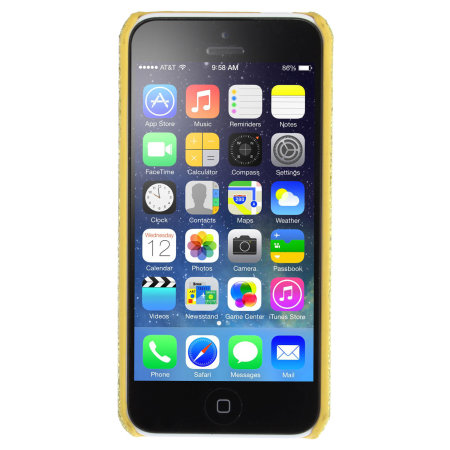 GENx iPhone 5C Glitter Case - Gold