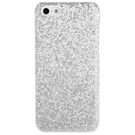 GENx iPhone 5C Glitter Case - Silver