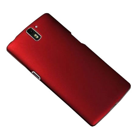 ToughGuard OnePlus One Rubberised Case - Red