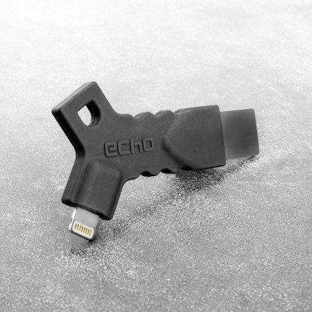 Echo Connect Portable Lightning Charge & Sync Key Chain - Black