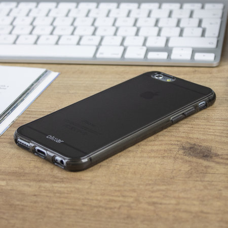 FlexiShield Case iPhone 6S / 6 Hülle in Smoke Black