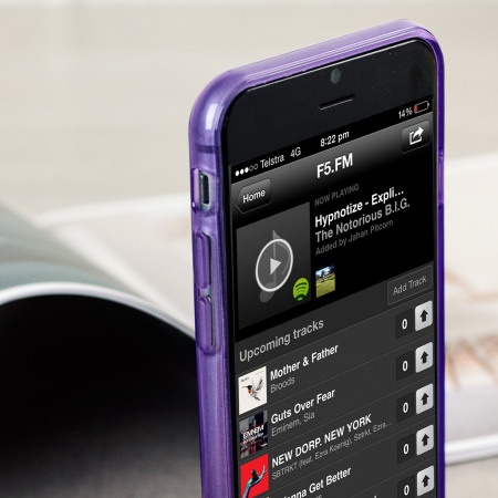 Olixar FlexiShield iPhone 6S / 6 Case - Purple