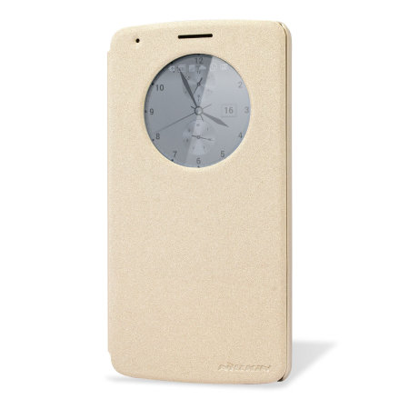 Housse Circle View LG G3 Nillkin – Or Champagne