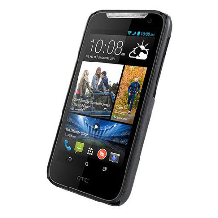 In het algemeen royalty Toegangsprijs Metal-Slim Pearl HTC Desire 310 Protective Case - Black
