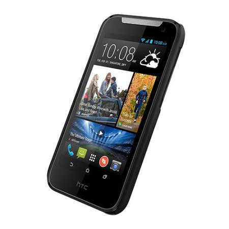 Metal-Slim HTC Desire 310 Rubber Case - Black