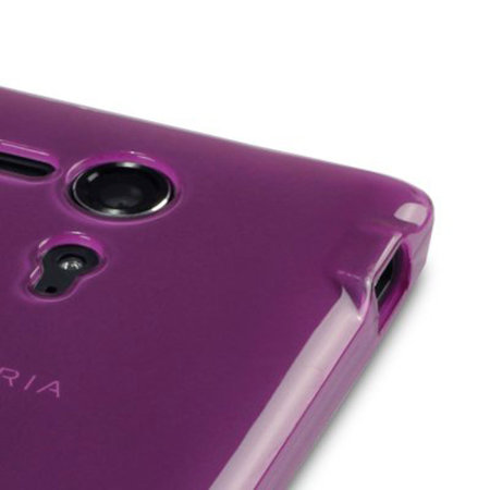 Flexishield Sony Xperia SP Case - Purple