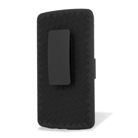 Encase Mesh LG G3 Tough Case & Holster/Belt Clip - Zwart