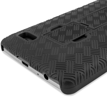 Coque LG G3 Encase Tough + Holster – Noire