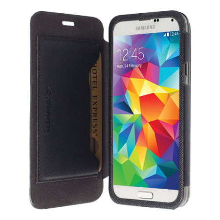 Krusell Malmo FlipCover voor Samsung Galaxy S5 Mini- Zwart