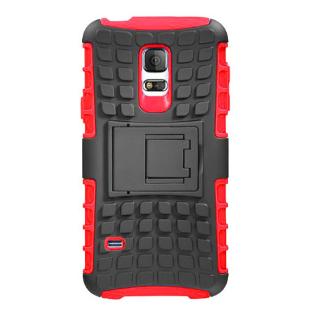 Encase ArmourDillo Galaxy S5 Mini Hülle in Rot