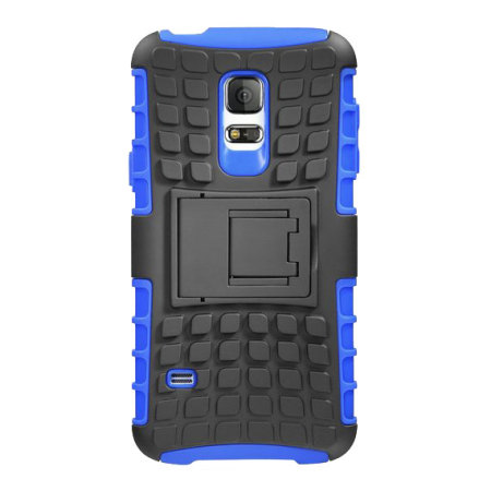 Encase Armourdillo Case voor Samsung Galaxy S5 Mini- Blauw