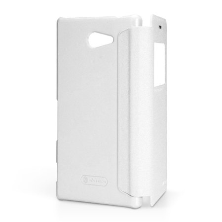 Nillkin Sony Xperia M2 View Case - White Sparkle