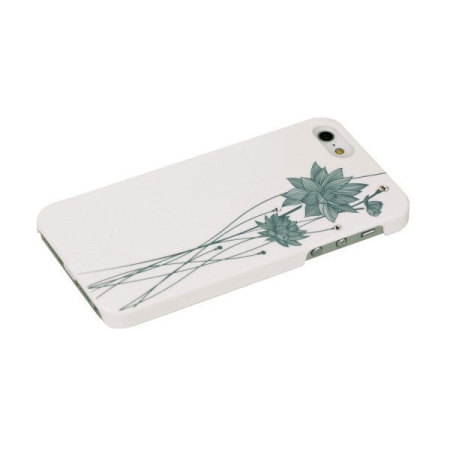 Bling My Thing Ayano Kimura Lotus Flower iPhone SE Case - White
