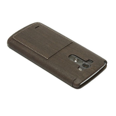 Zenus View Vintage Diary LG G3 Case - Dark Brown