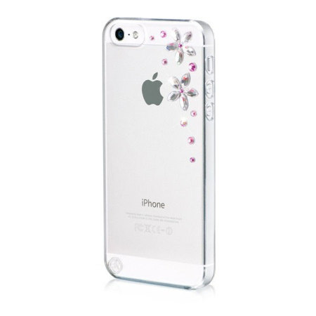 Bling My Thing Flowers iPhone 5S / 5 Case - Pink Mix